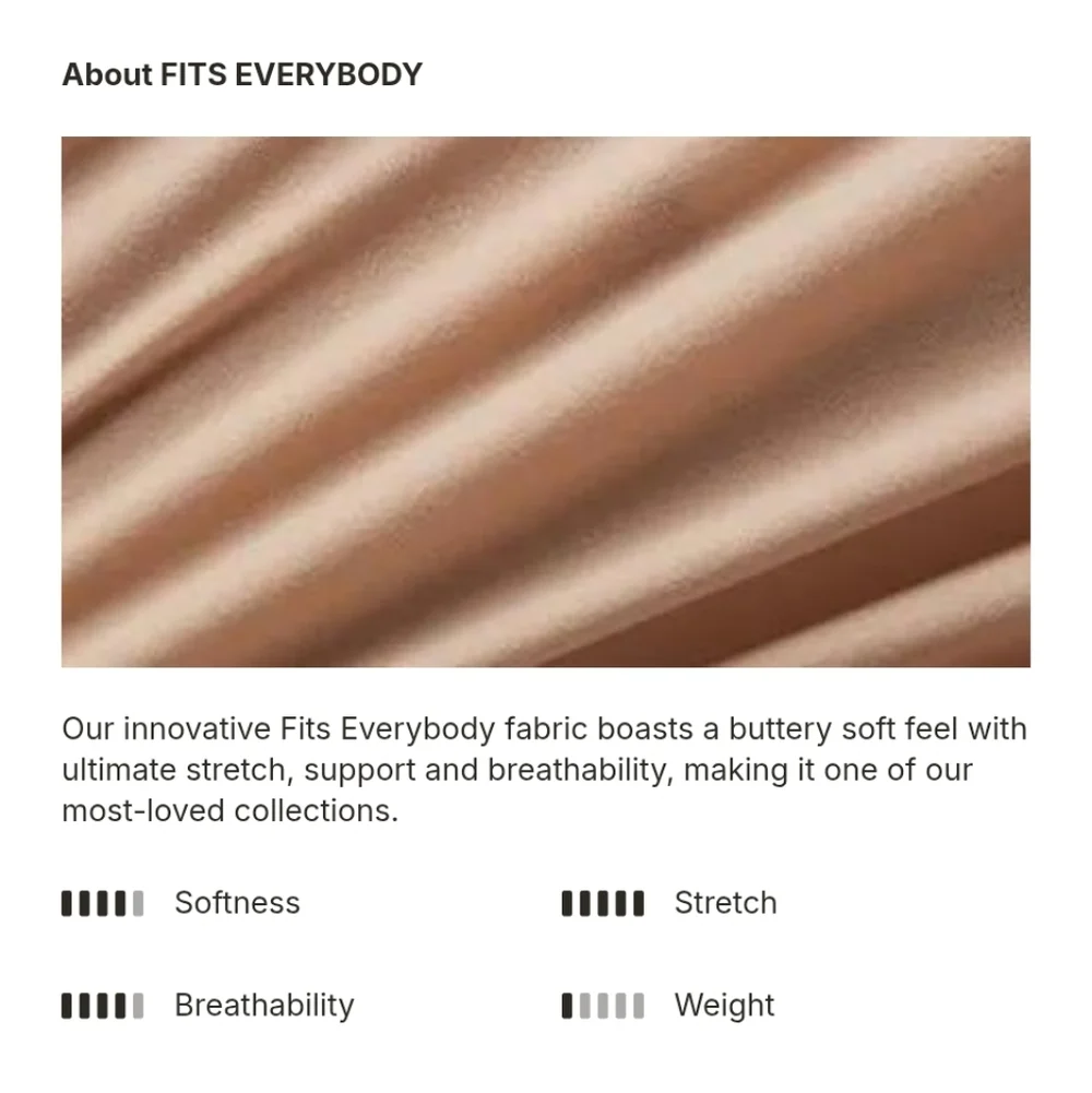 SKIMS Fits Everybody Unlined Demi Bra Tan Women's 36B - Picture 10 of 10
